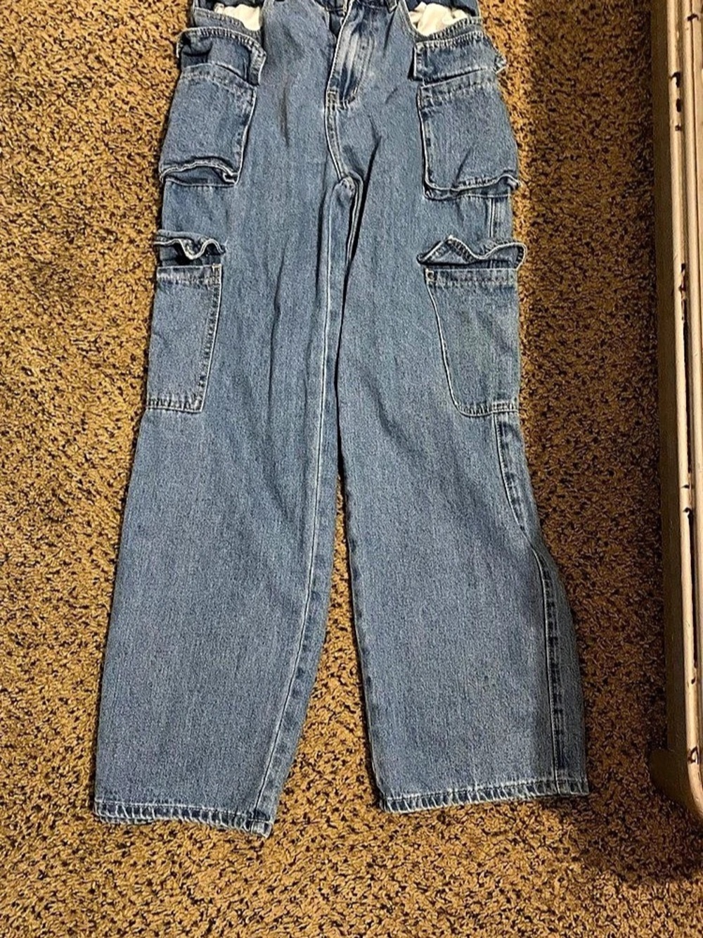 Blue Cargo Jeans